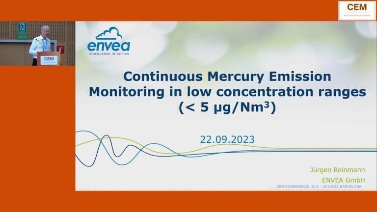 Continuous Mercury Emissions Monitoring in low concentration ranges